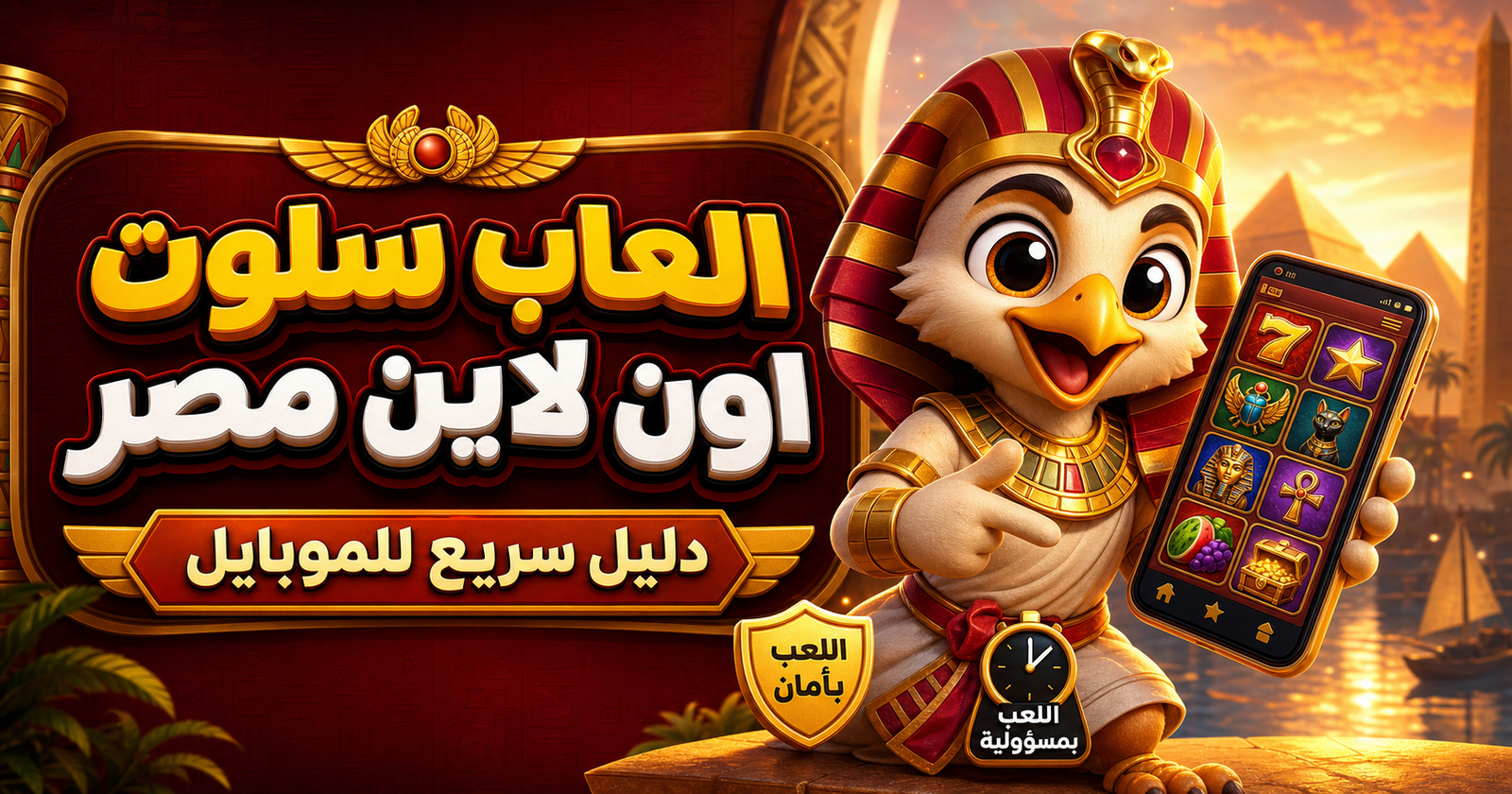 العاب سلوت اون لاين مصر دليل سريع للموبايل