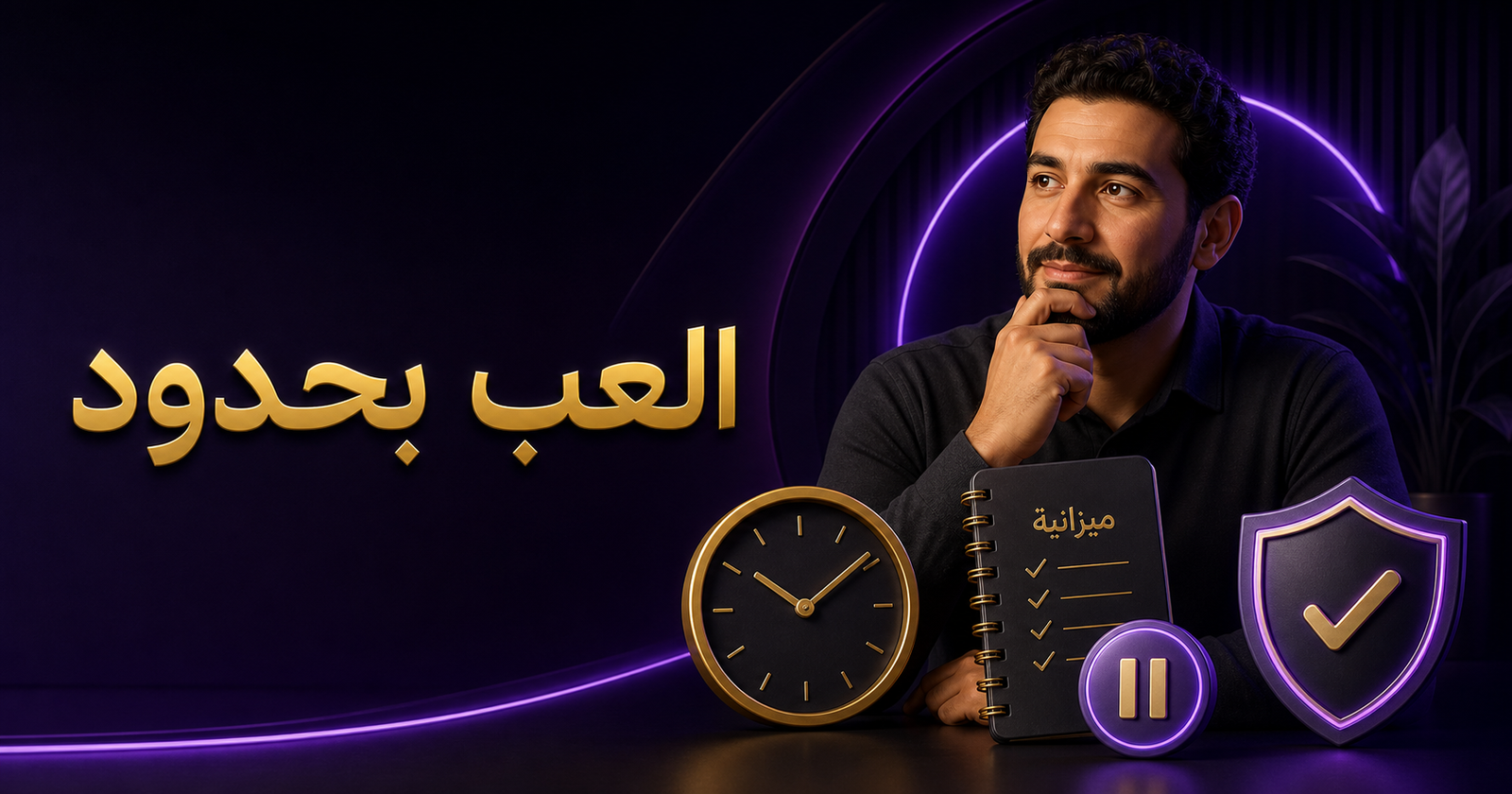 رسم توضيحي للعب المسؤول أونلاين في مصر مع وقت وميزانية وحدود واضحة