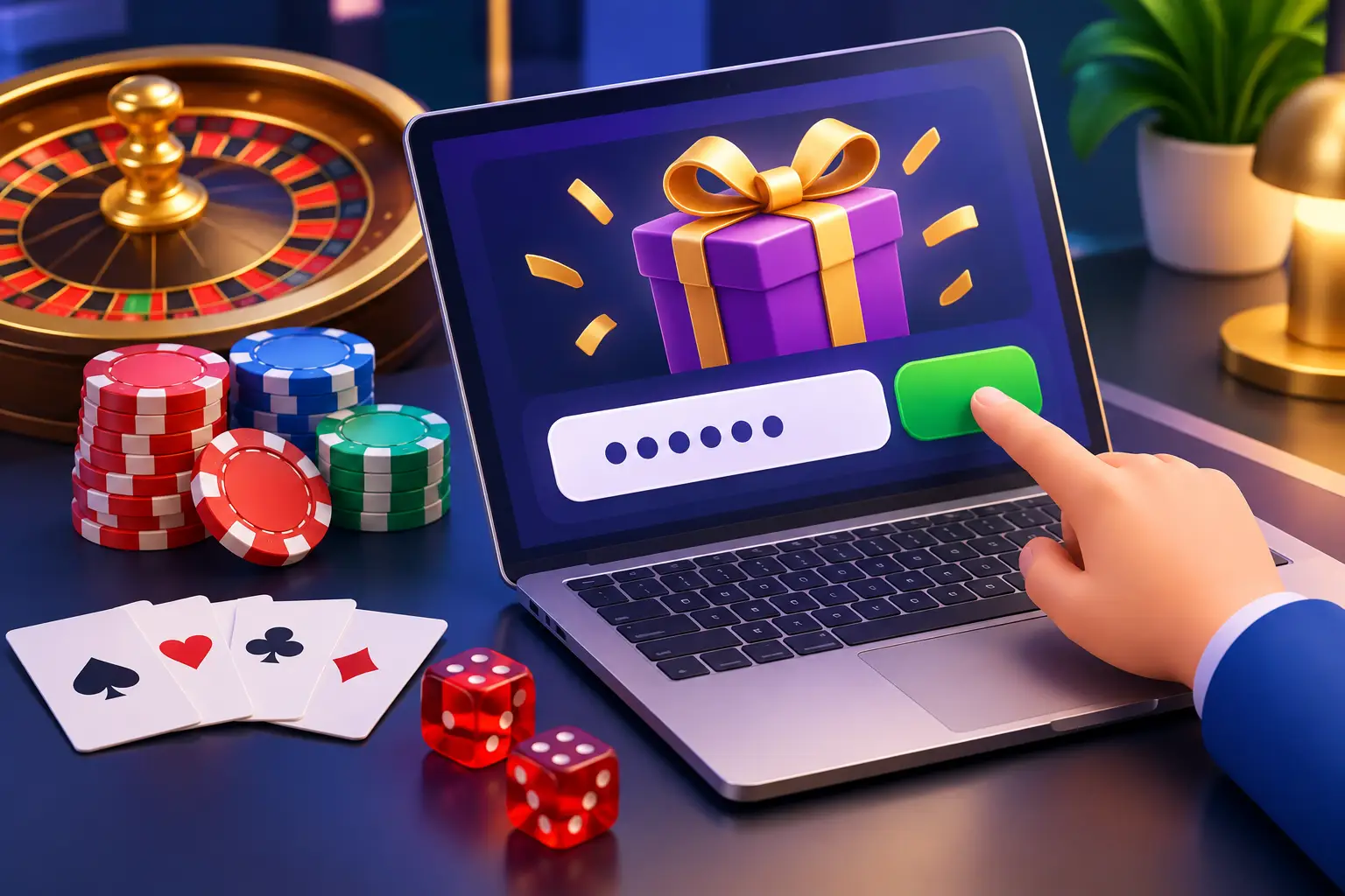 طريقة استخدام كود برومو كازينو خطوة بخطوة