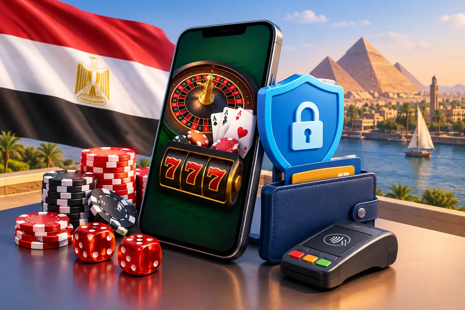 كازينو أونلاين مصر والدفع المحلي الآمن للهاتف